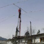 Oprava úchytu na 7/14MHz yagi