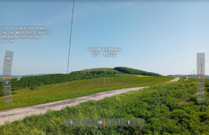 Pohľad na Peckovú z Černeckého vrchu