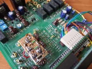 Placa de circuito impreso en uBITX