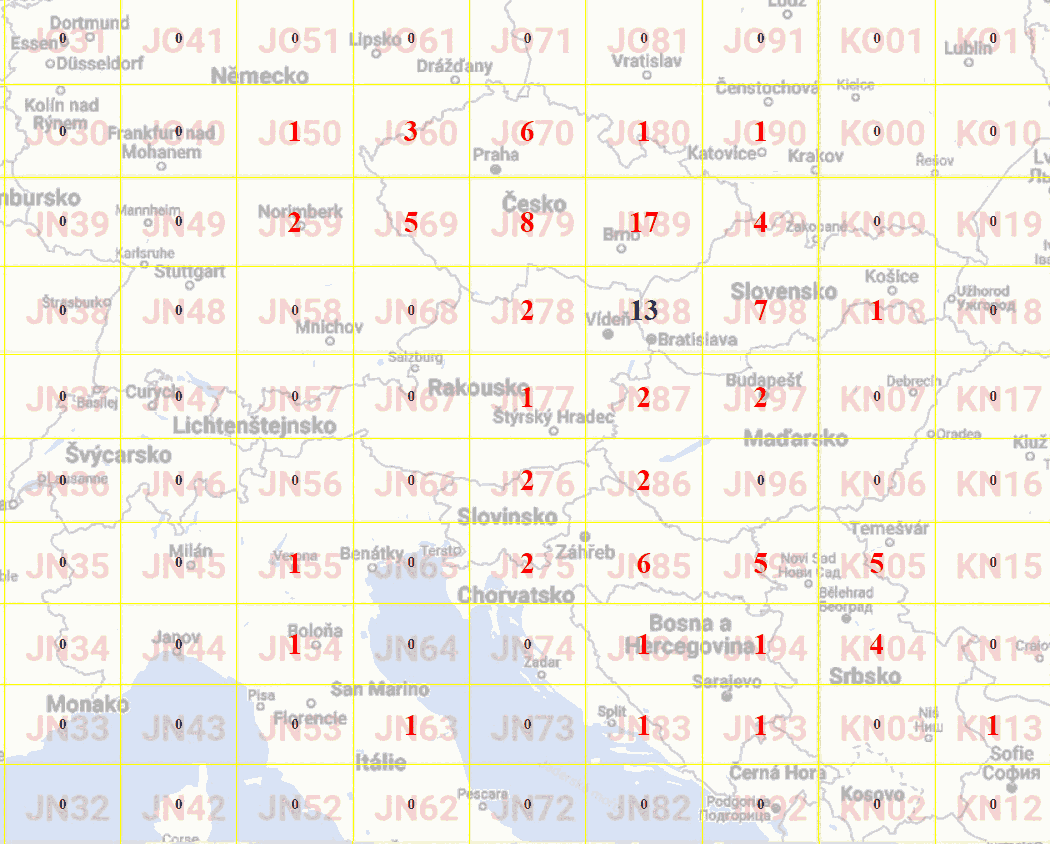 Porównanie ilości stacji w poszczególnych lokalizatorach z OM6ABF