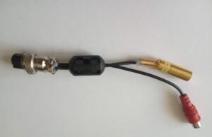 Auriculares con micrófono electret para Kenwood TS-2000 Kenwood TS-2000 interface pre elektretový mikrofón a PTT