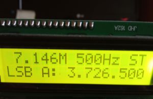Ubitx LCD display