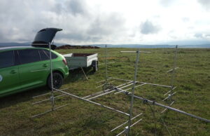 Príprava DK7ZB yagi antén pred VKV PA