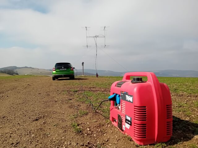 Elektrocentrálou zabezpečujem napájanie pri portabloch na Černeckom vrchu