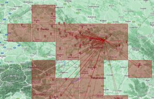 VKVPA-mayoones VKVPAmayo Mapa spojení VKVPA - máj 2022