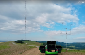 VK antény JN88rs Černecký vrch