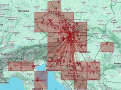 VKV PA november 2024 mapa lokátorových štvorcov